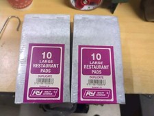 Robinson Young Duplic Restaurant Large Order Pads - unit - 2x10pads (4B)
