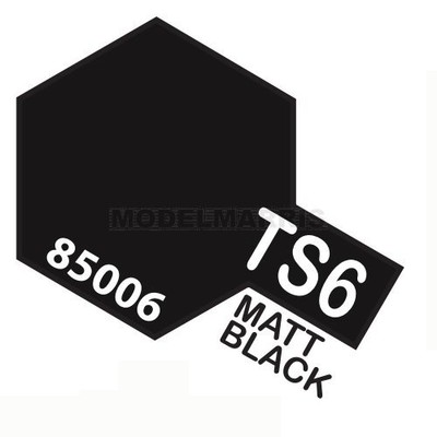 TAMIYA TS-6 Matt Black