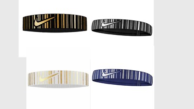 NIKE PRO UNISEX STIRNBAND TIE DRI-FIT TENNIS HAARBAND ONE SIZE (4 FARBEN)