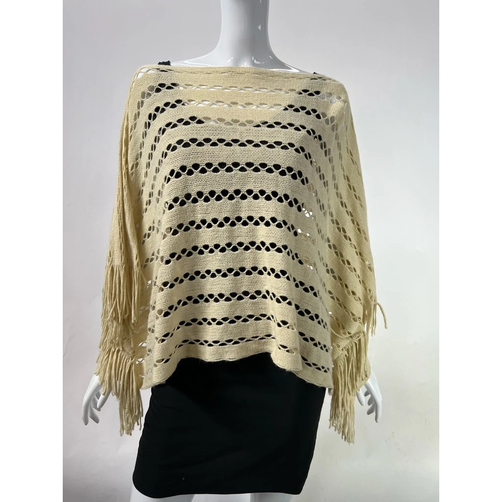 Pullover poncho clearance sweater