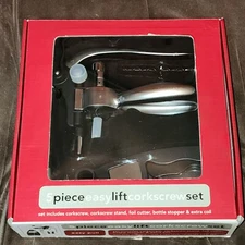 5-Piece Easy Lift Corkscrew Set - Zinc Alloy Original Box Bed Bath & Beyond