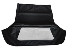 Fits: Maserati BiTurbo & Zagato Soft Top 86-89 Haartz Black German Canvas