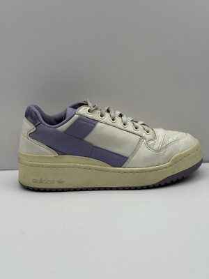 Size 9 - adidas Forum Bold Low White Tint Magic Lilac Athletic Sneakers GX4617