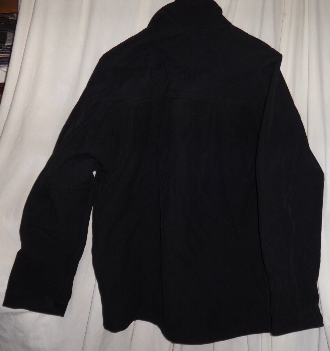 Carhartt Men's Soft Shell Jacket J176 BLK Size Fleece Lined