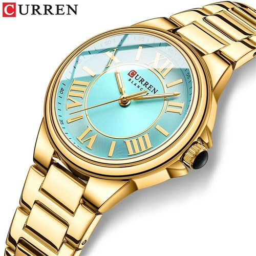 CURREN Women Watch Brand Roman Numerals Watches Female Girls Elegant Wristwatch - Picture 4 of 23