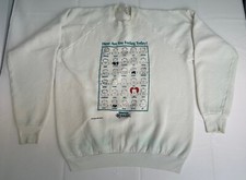 Vintage 1989 Jim Borgman How Are You Feeling Today Crew Neck Sweatshirt Size XL