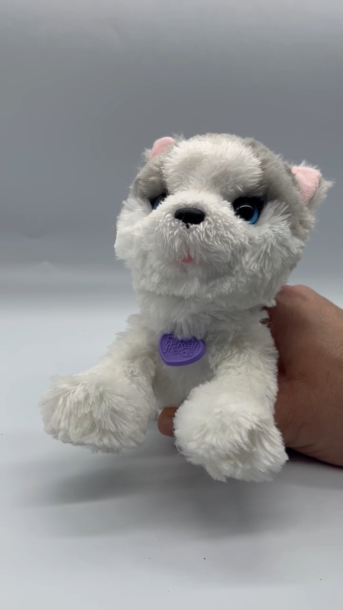 Hasbro FurReal Friends Lil' Big Paws Husky Puppy Plush Stuffed