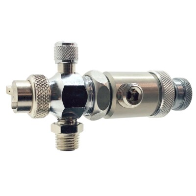 Paasche A-JUNVF Auto. Spray Gun w/ Fan Spray Pattern & Atomizing Air Control