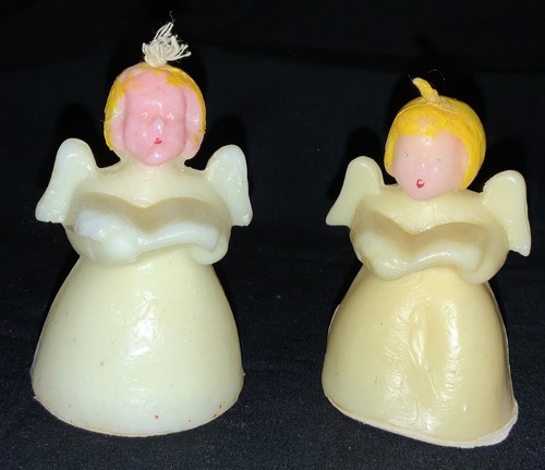 VINTAGE LOT TAVERN CANDLES W/BOX - ANGELS & CHOIR BOYS - Picture 2 of 12
