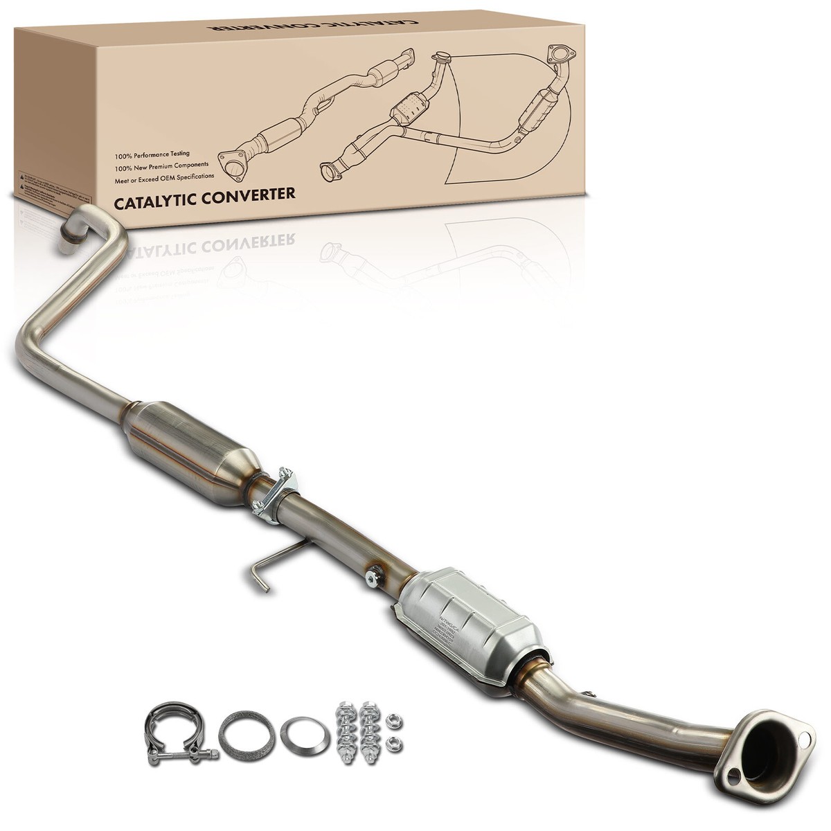 Catalytic Converter with Bolts for Toyota Echo 2000-2005 Scion xA