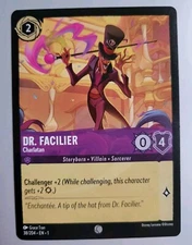 Disney Lorcana TCG The First Chapter:  Dr. Facilier (038/204) - Common - NM