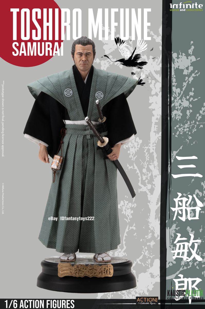 Infinite Statue 1/6 三船 敏郎 武士(侍).Ver Infinite 1/6 Scale Toshiro Mifune Samurai Ver. Collectible