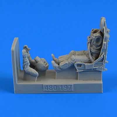 MW22 AEROBONUS 480197 USAF FIGHTER PILOT WITH EJECTION SEAT FOR F100C/D 1/48 FIG