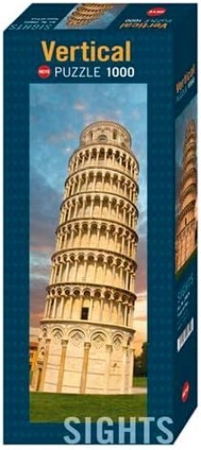 Leaning Tower of Pisa Vertical Puzzle 1000pc