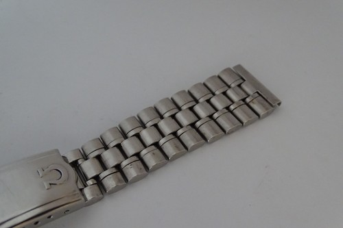 Pulsera Omega Acero Inoxidable 19mm Original Vintage - Imagen 3 de 7