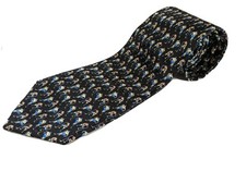 Museum Artifacts All Silk hockey player Neck Tie in black