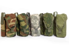 Tactical Pouch For 2 Magazines, 1 ROP Right MOLLE Techinkom Russian Original