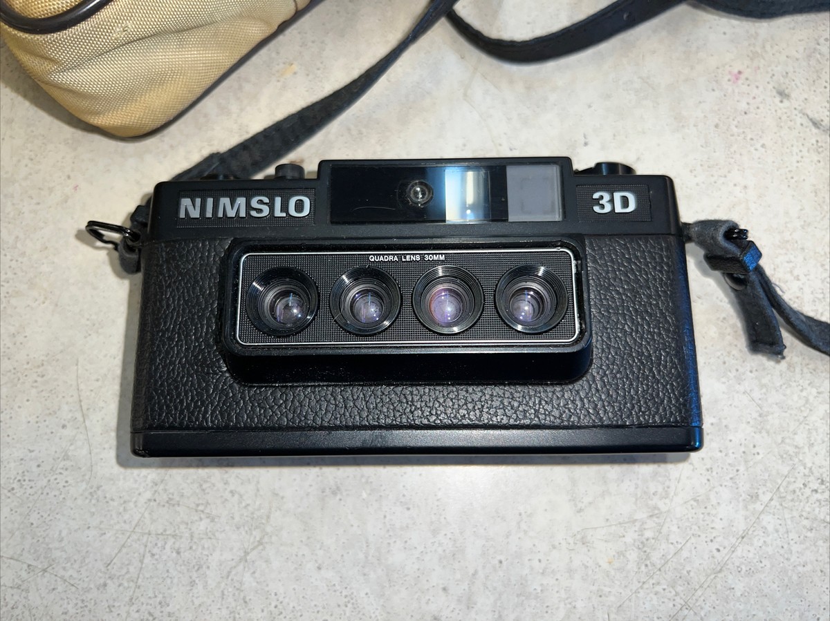✨美品✨NIMSLO 3D カメラ（Quadra Lens 30mm F5.6） ✨美品✨NIMSLO