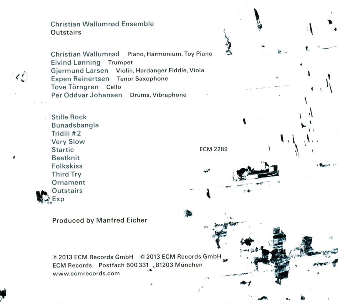 CHRISTIAN WALLUMROD ENSEMBLE OUTSTAIRS NEW CD