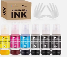 600ML Sublimation Ink for ET-8500 ET-8550 Wide-Format Supertank Printers