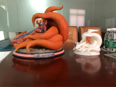 Anime Naruto Kurama kyuubi Ninetales PVC Statue Figure 20cm No Box