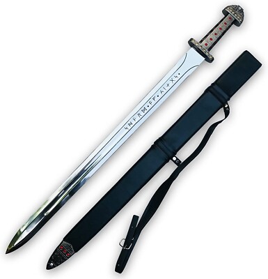 Viking King Sword Ragnar & Bjorn Ironside The Vikings Functional Viking Sword