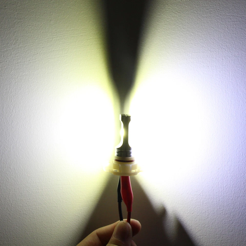 Luz antiniebla LED de conducción Allá Lighting PSX24W 2504|Bombilla DRL 6000K blanco brillante VS Foto 2 de 4