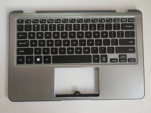 New For Samsung 730QAA NP730QAA Upper Palmrest US Backlit Keyboard BA98-01386A