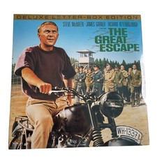 The Great Escape 1963 Deluxe Letterbox Edition LD Laserdisc New Sealed
