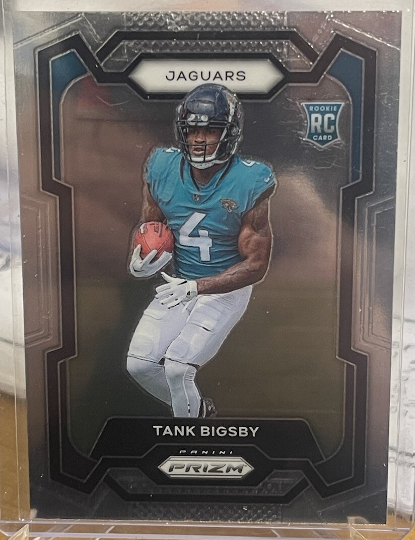 2023 Panini Prizm TANK BIGSBY #348 RC Rookie JACKSONVILLE JAGUARS Auburn Tigers