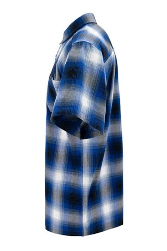 Men's Western Casual Old School Plaid Flannel Short Sleeve Button Shirt SS30EY - Picture 50 of 52