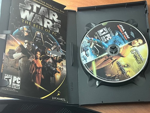 Star Wars The Best of PC, The Greatest Star Wars Games Ever 5 Disc CD ROM - 第 3/3 張圖片