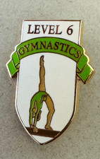 NEW GYMNASTICS Lapel Pin LEVEL 6