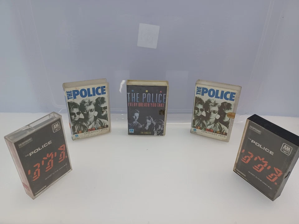 THE POLICE  orig Cassette tape INDIA indian version Collector Auction RARE !! - Image 3 of 4
