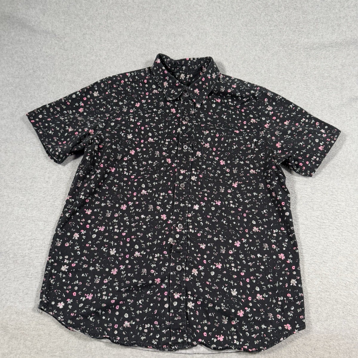 トップス STUSSY Hawaiian shirt black Stussy Hawaiian S/S Shirt Black Men's - SS25 - GB