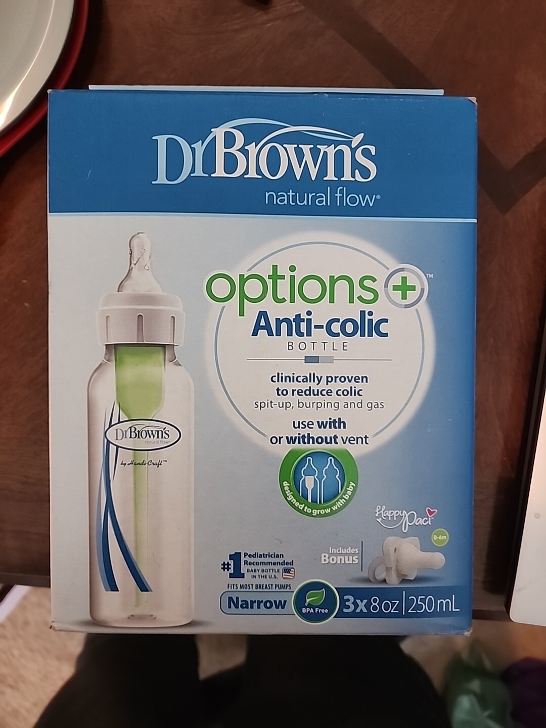 Dr. Brown's Natural Flow Bottles 8 oz - 3 Piece