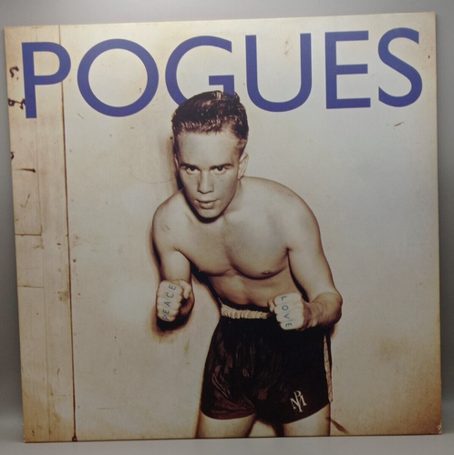 The Pogues Peace And Love 12" Vinyl LP Pogue Mahone/WEA WX 247 246 086-1 (1989)