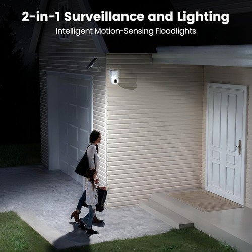 Solar Security Cameras Wireless Outdoor - 3K 5MP Home Security Camera, 360° P... - Picture 5 of 9