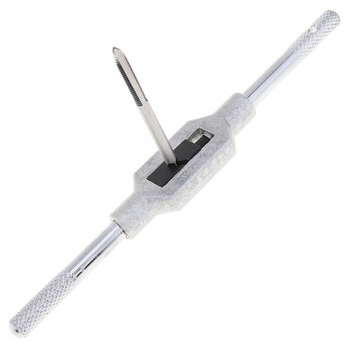 Grifos roscados de tornillo de mano pequeños M1-M3.5 HSS mini enchufe métrico llave de grifo ajustable - Imagen 5 de 10