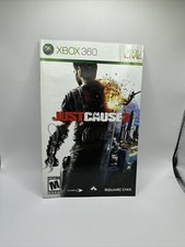 Just Cause 2 Xbox 360 MANUAL ONLY Authentic Original