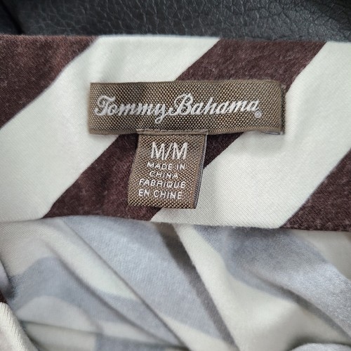 Tommy Bahama Ladies Skirt, Medium, Brown Stripe, Maxi Length - Picture 4 of 5