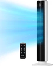 Tower Fan for Bedroom, 25 Ft/S Standing Fans That Blow Cold Air for Home, Floor