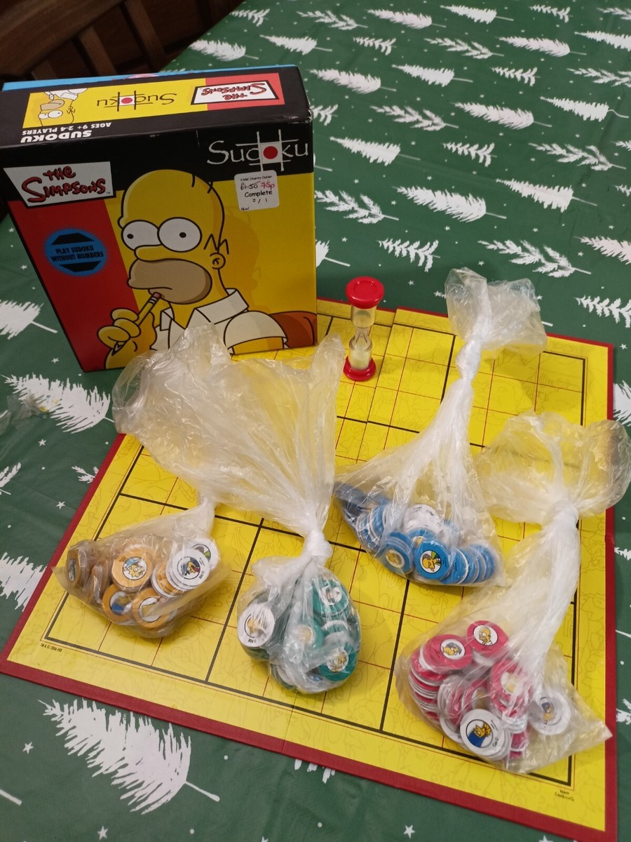 The Simpsons Sudoku - Winning Moves - Complete - VGC | eBay UK