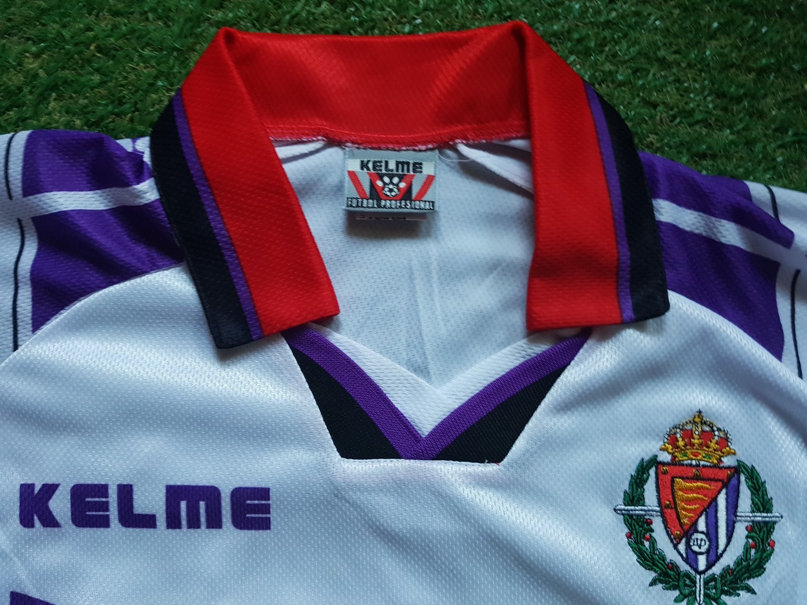 Camiseta Valladolid Real Valladolid Camiseta XL 1999 2000 Kelme Trikot Shirt maillot Caja Espana fb1f82 Camiseta Valladolid Real Valladolid Camiseta XL 1999 2000 Kelme Trikot Shirt maillot Caja Espana fb1f82