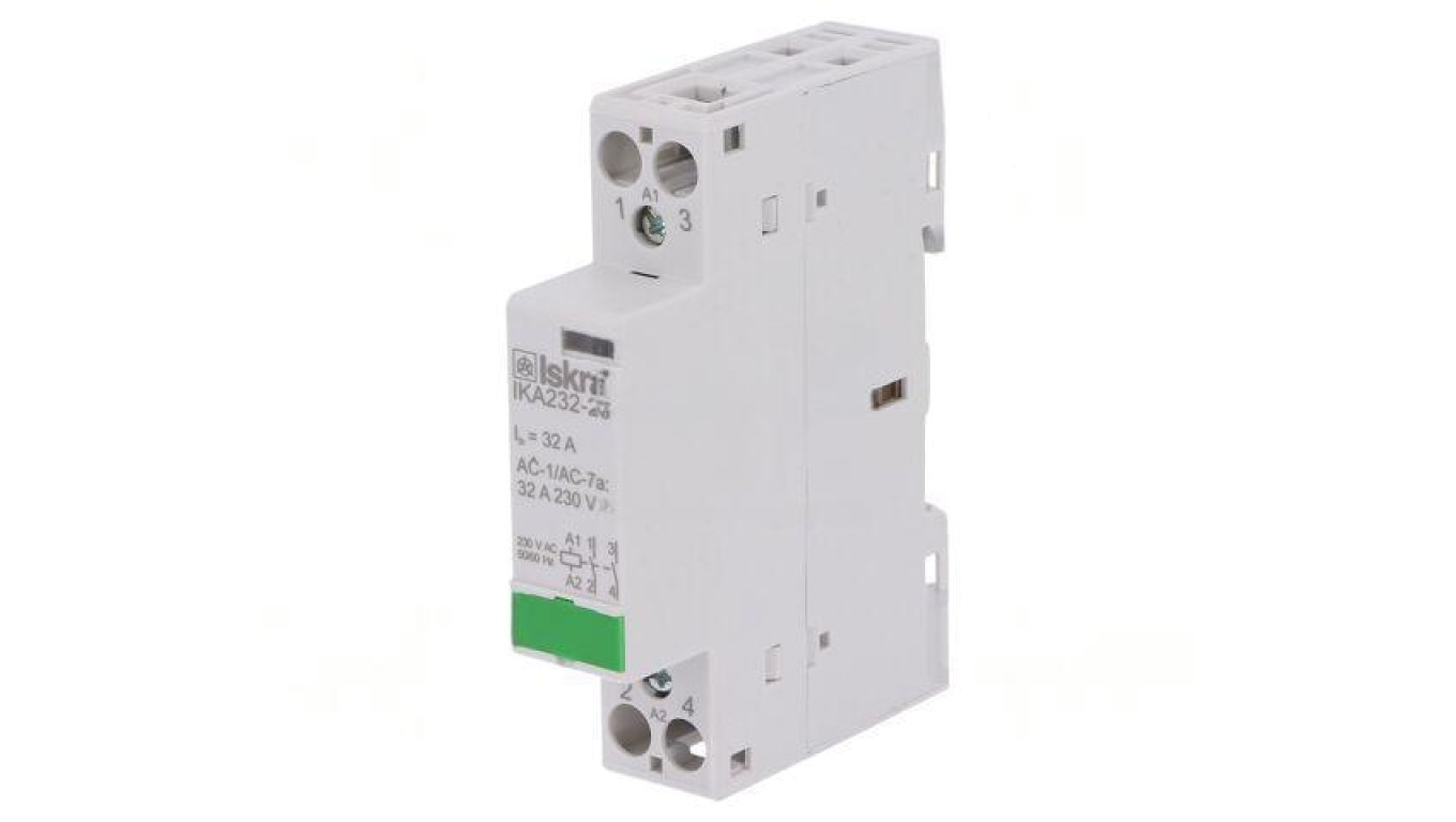 Contactors 2 pole installation contactors 32A 230VAC 30.046.833