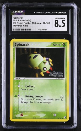 Spinarak graded CGC 8.5 for sale on eBay