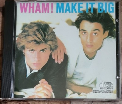 Wham! Make it Big George Michael 1984 Columbia Early Era CD 8 Pop Classics