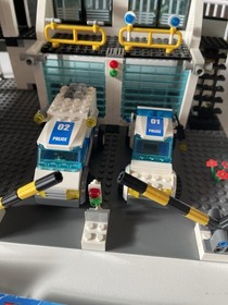 LEGO 7744 City Police Headquarters 90% Complete INCOMPLETE Sold As Is