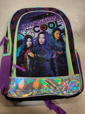 DisneyDescendants Backpack Wickedly Cool Mal Uma Evie School Travel