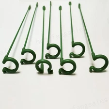 5/10x Plastic Plant Supports Holder Bracket Flower Stand climbing For orchid